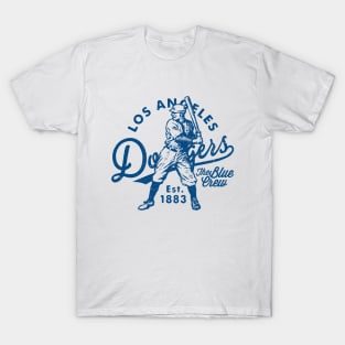Old Style Dodgers 3 by Buck Tee T-Shirt